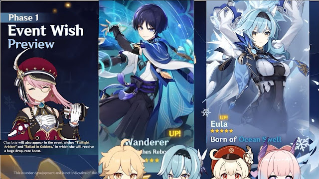 Genshin 3.8 banner leaks