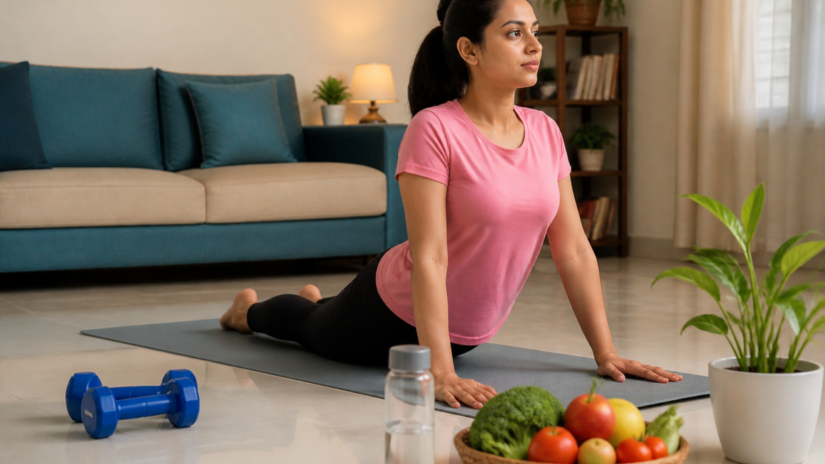 How to Get Fit and Reduce Weight Naturally at Home in India featured image