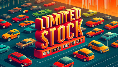 Limited Stock of New Unused Cars for Sale!