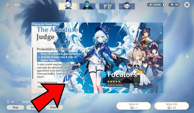 Focalors, Hydro Archon 4.0 Banner Leaks