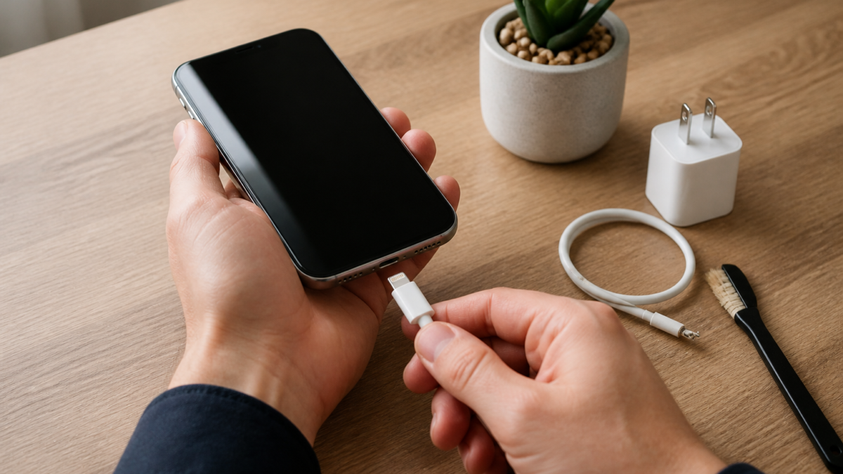 iPhone Not Charging? Safe Steps to Check Cable, Port, Battery, and Heat featured image