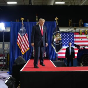 Trump Blames Biden for Affordability Issues During Michigan Speech