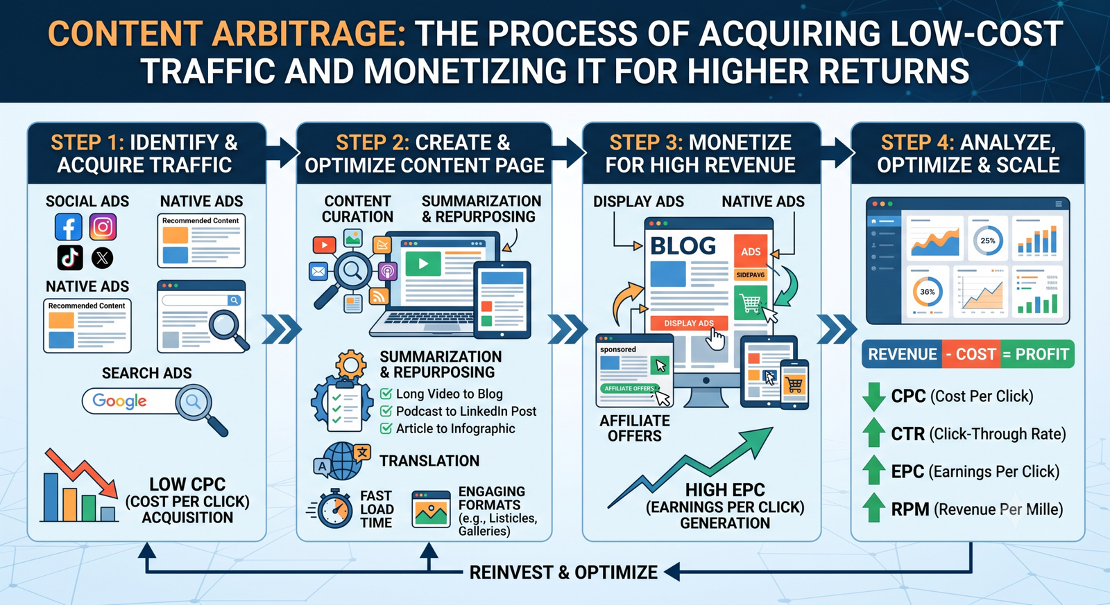 Anatomy of a High-RPM Landing Page for Content Arbitrage