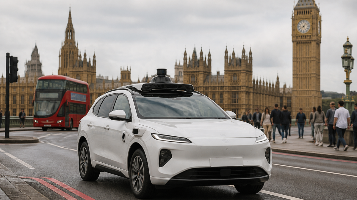 Baidu Apollo Go London robotaxi testing featured image