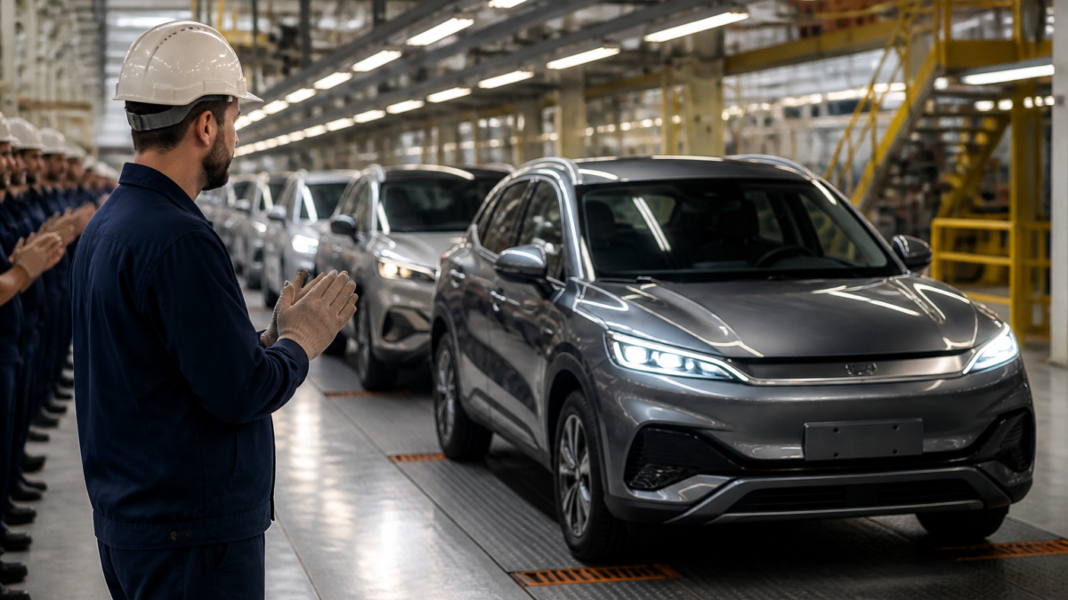 BYD Hits Major Milestone: 100,000 Electric Vehicles Produced in Brazil featured image