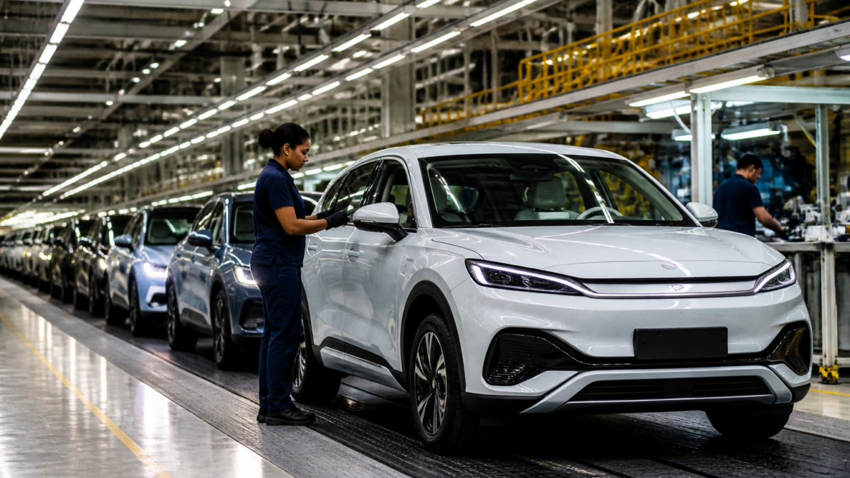 BYD Reaches 100,000 EVs Produced in Brazil featured image
