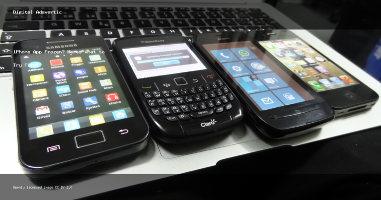 iPhone App Frozen? Here’s What to Try First - Digital Adsvertic