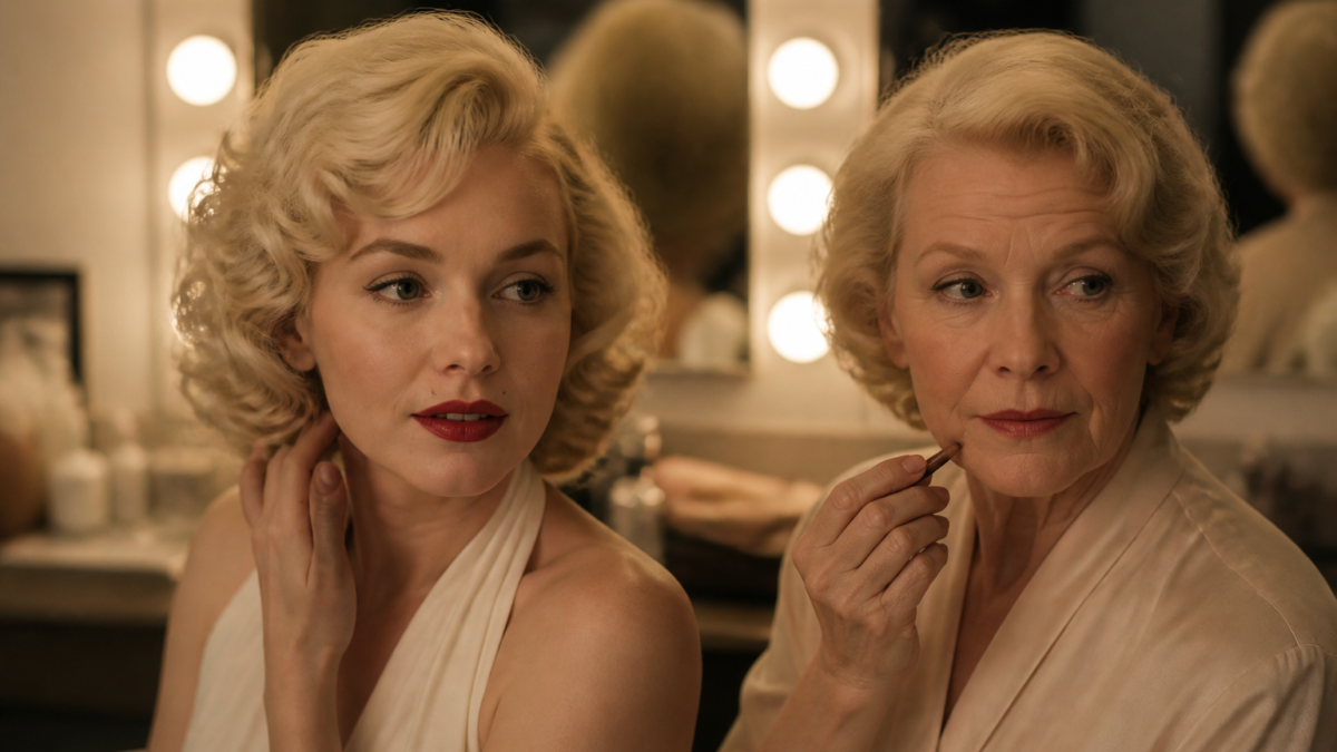 Dakota Johnson and Ellen Burstyn Star as Captivating Versions of Marilyn Monroe in Upcoming Short Film ‘Flesh Impact’ featured image