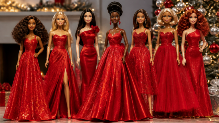 Mattel’s 2026 Barbie Holiday Doll: A Celebration of Diversity and Festivity in Red