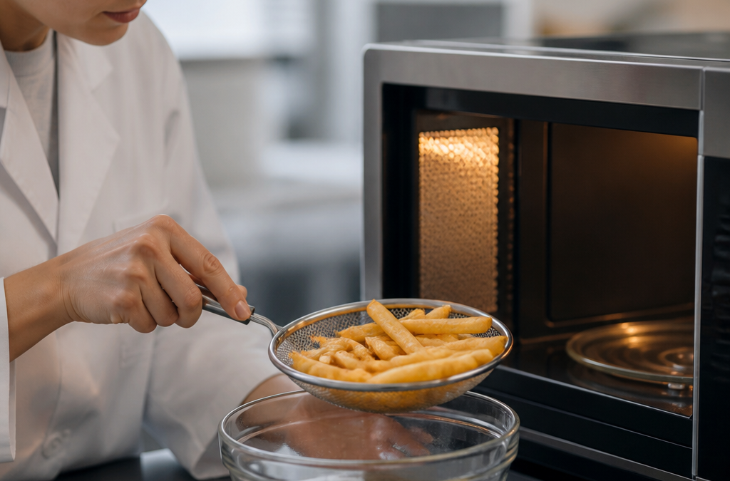 New microwave frying method could make french fries much healthier featured image