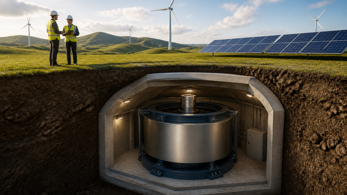 Revolutionizing Renewable Energy: The Power of Underground Flywheel Energy Storage Systems featured image