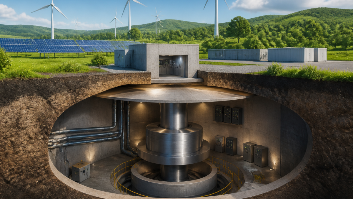 Revolutionizing Renewable Energy: The Rise of Underground Flywheel Energy Storage Systems featured image