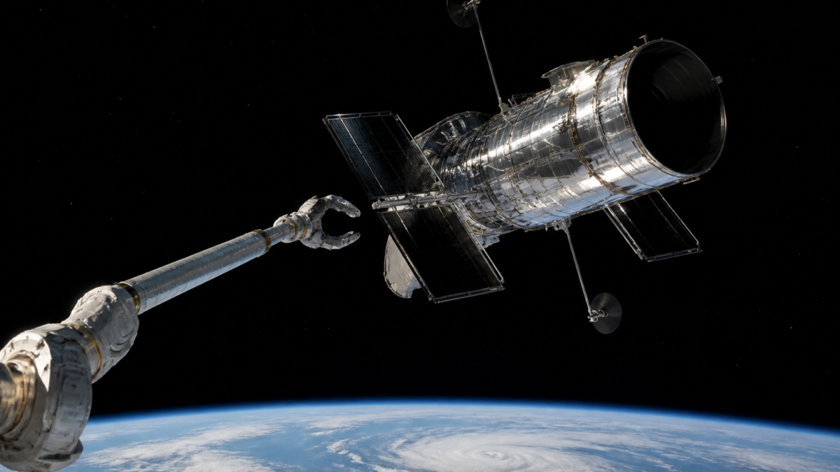 The robot NASA hired to lift a orbital telescope tumbled out of control featured image